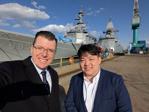 Warwick Brady and Lance Chan